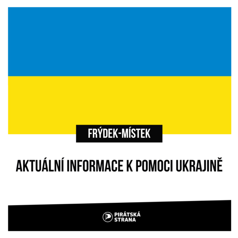 Aktuální informace k pomoci Ukrajině